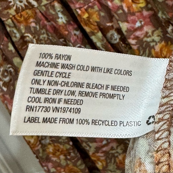 Wild Fable Puff Sleeve Floral Dress - Picture 4 of 4